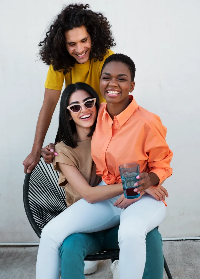 full-shot-friends-posing-together
